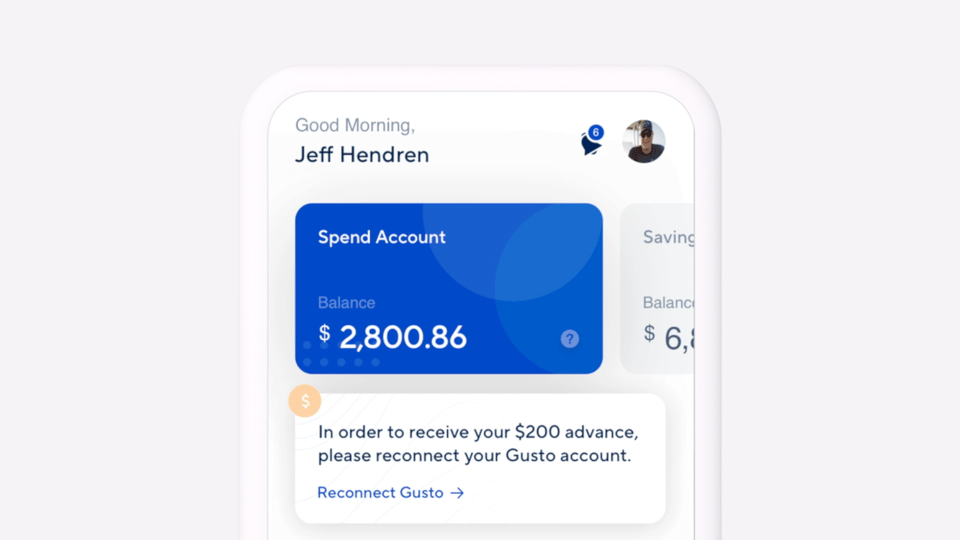 Reconnect an account UX