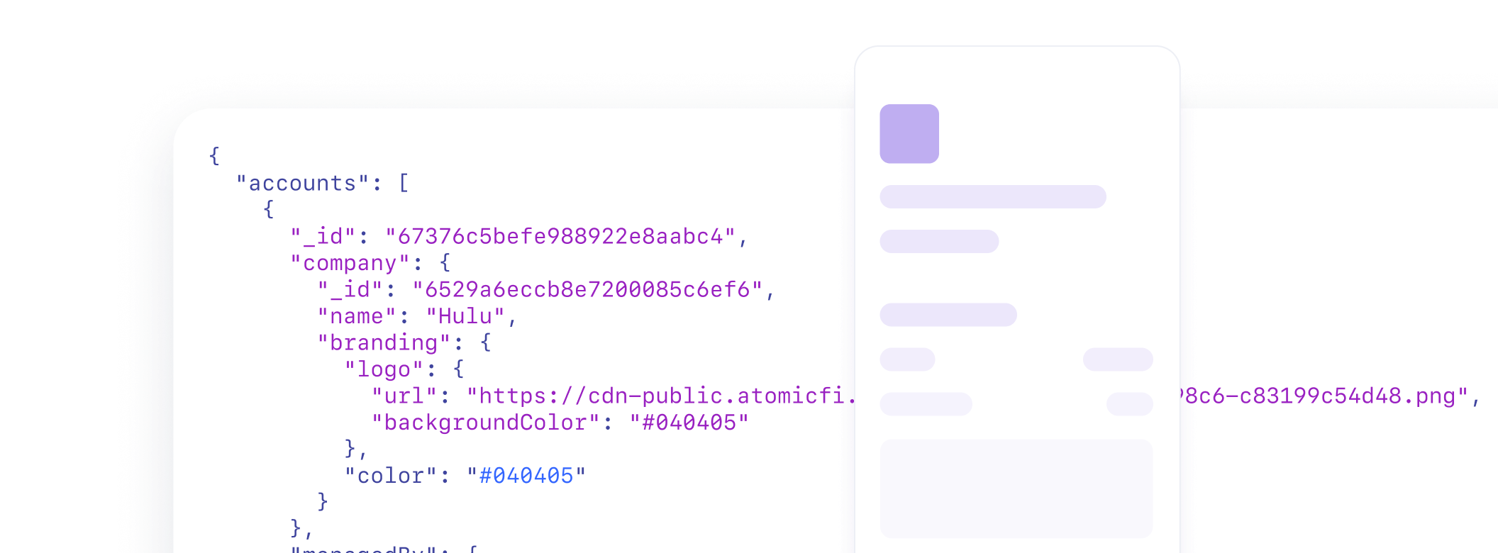 Manage: API-Driven screenshot